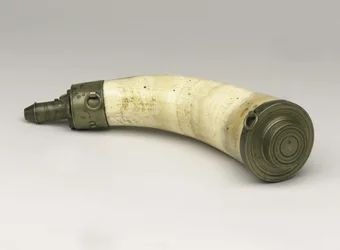 Pulverhorn, das angeblich bei Waterloo getragen wurde